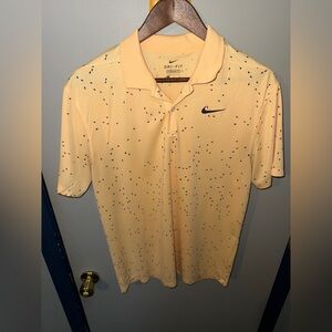 Nike Men's Orange Golf Polo Shirt